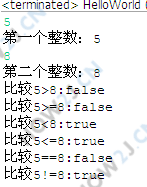 练习-关系操作符