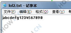 使用字符流把字符串写入到文件